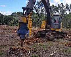 Destocador florestal de troncos
